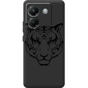 Чорний чохол BoxFace Poco M7 Pro 5G Tiger