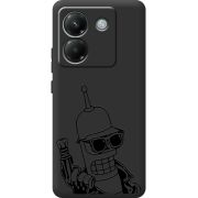 Чорний чохол BoxFace Poco M7 Pro 5G 