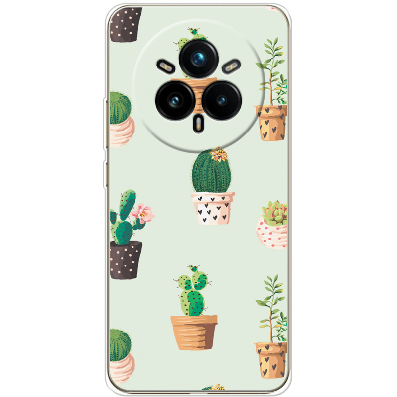 Чохол BoxFace Realme 14 Pro Plus L-green Cacti