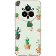 Чохол BoxFace Realme 14 Pro Plus L-green Cacti