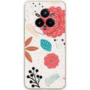 Чохол BoxFace Realme 14 Pro Plus Line Flowers