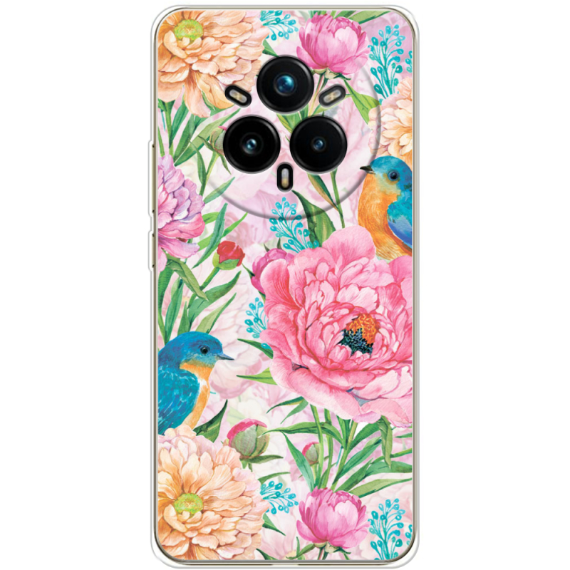 Чохол BoxFace Realme 14 Pro Plus Birds in Flowers