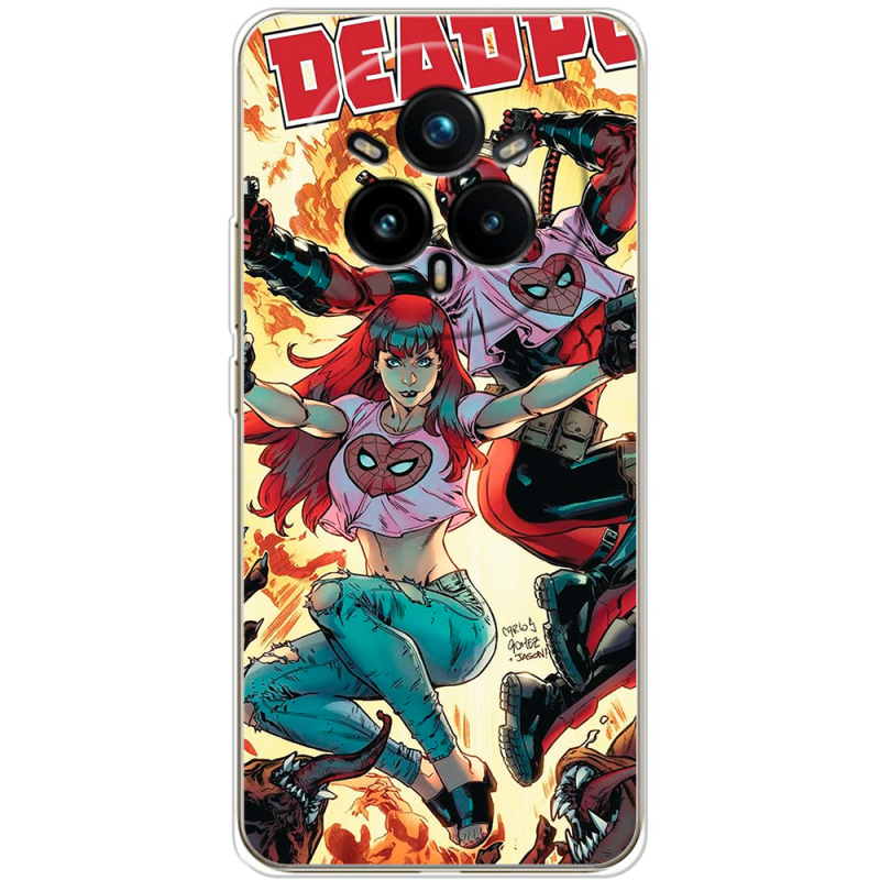 Чохол BoxFace Realme 14 Pro Plus Deadpool and Mary Jane
