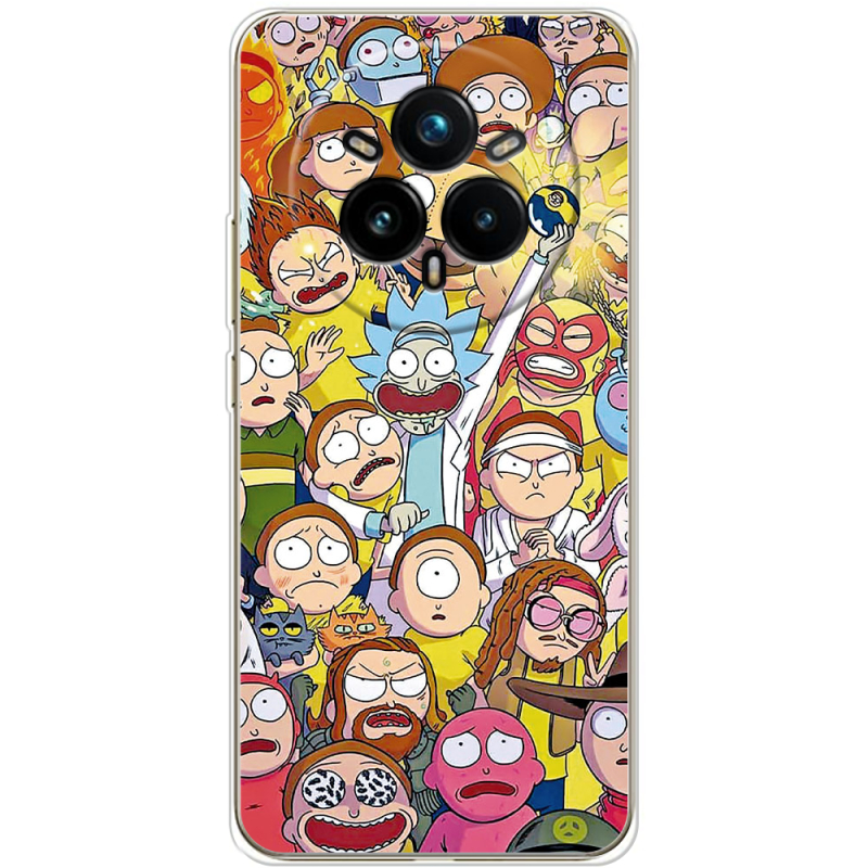 Чохол BoxFace Realme 14 Pro Plus Rick and Morty