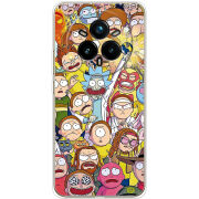 Чохол BoxFace Realme 14 Pro Plus Rick and Morty