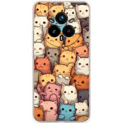 Чохол BoxFace Realme 14 Pro Plus Котики муркотики