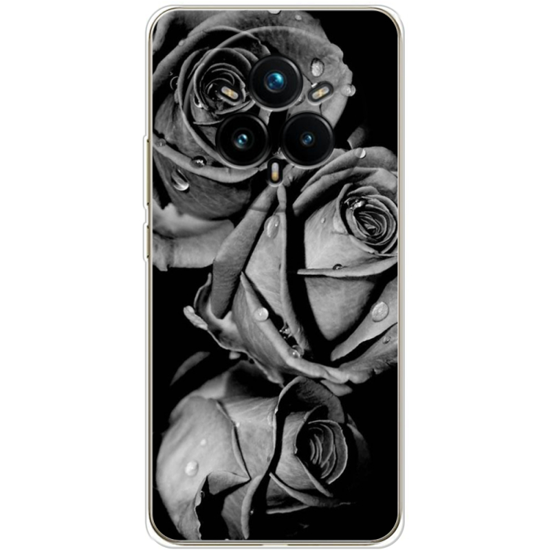 Чохол BoxFace Realme 14 Pro Plus Black and White Roses