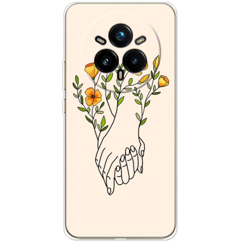Чохол BoxFace Realme 14 Pro Plus Flower Hands