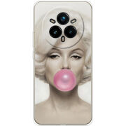 Чохол BoxFace Realme 14 Pro Plus Marilyn Monroe Bubble Gum