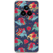 Чохол BoxFace Realme 14 Pro Plus Flying Elephants