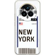 Прозорий чохол BoxFace Realme 14 Pro Plus Ticket New York