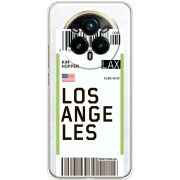 Прозорий чохол BoxFace Realme 14 Pro Plus Ticket Los Angeles