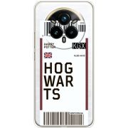 Прозорий чохол BoxFace Realme 14 Pro Plus Ticket Hogwarts