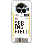 Прозорий чохол BoxFace Realme 14 Pro Plus Ticket Springfield