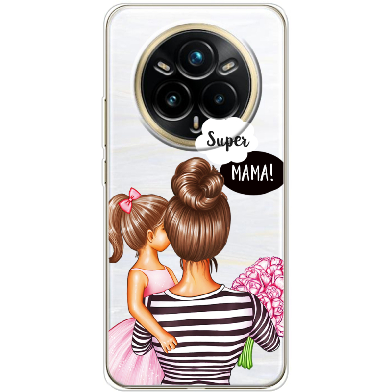 Прозорий чохол BoxFace Realme 14 Pro Plus Super Mama and Daughter