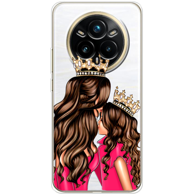 Прозорий чохол BoxFace Realme 14 Pro Plus Queen and Princess