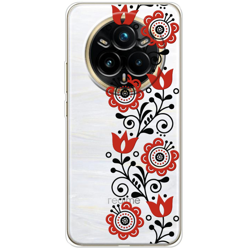 Прозорий чохол BoxFace Realme 14 Pro Plus Ethno Ornament