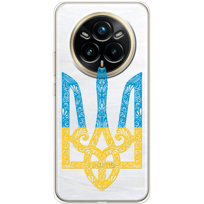 Прозорий чохол BoxFace Realme 14 Pro Plus Gold Trident