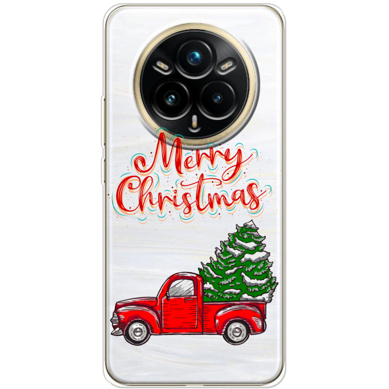 Прозорий чохол BoxFace Realme 14 Pro Plus Holiday Car