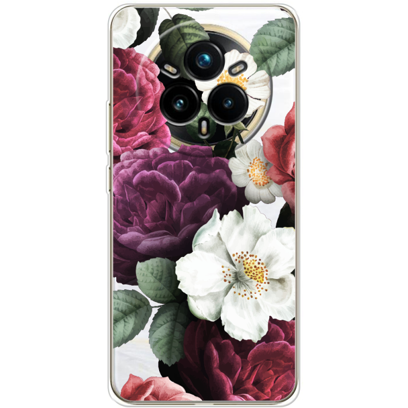 Прозорий чохол BoxFace Realme 14 Pro Plus Floral Dark Dreams