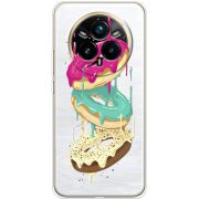 Прозорий чохол BoxFace Realme 14 Pro Plus Donuts