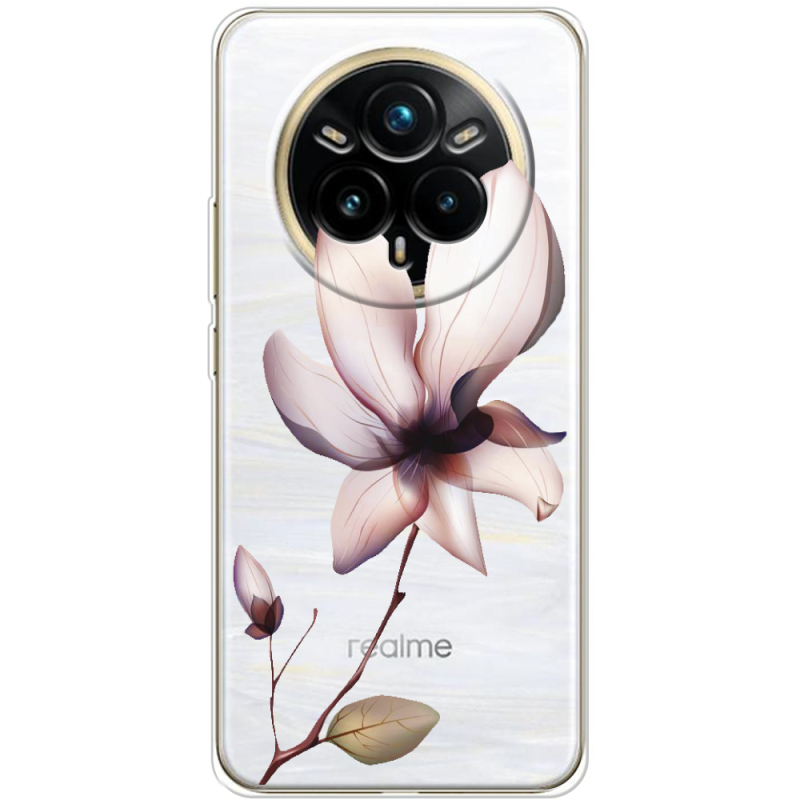 Прозорий чохол BoxFace Realme 14 Pro Plus Magnolia