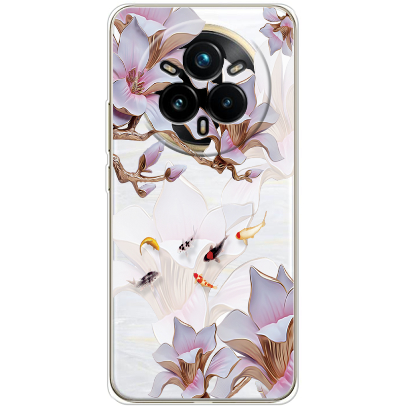 Прозорий чохол BoxFace Realme 14 Pro Plus Chinese Magnolia