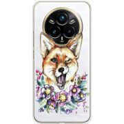 Прозорий чохол BoxFace Realme 14 Pro Plus Winking Fox