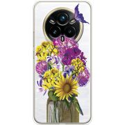 Прозорий чохол BoxFace Realme 14 Pro Plus My Bouquet