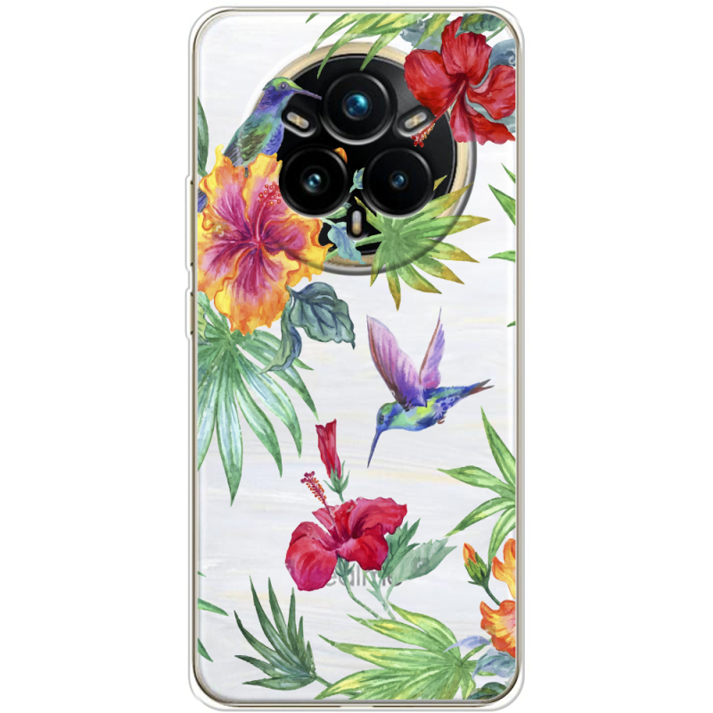 Прозорий чохол BoxFace Realme 14 Pro Plus Tropical