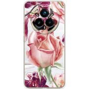 Прозорий чохол BoxFace Realme 14 Pro Plus Rose