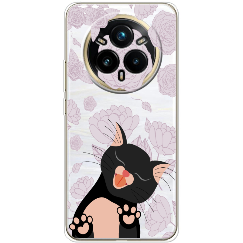 Прозорий чохол BoxFace Realme 14 Pro Plus Meow