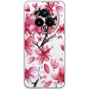 Прозорий чохол BoxFace Realme 14 Pro Plus Pink Magnolia
