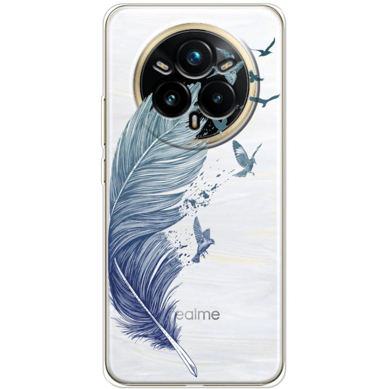 Прозорий чохол BoxFace Realme 14 Pro Plus Feather