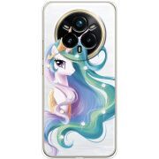 Чохол зі стразами Realme 14 Pro Plus Unicorn Queen