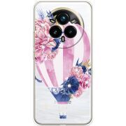 Чохол зі стразами Realme 14 Pro Plus Pink Air Baloon