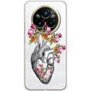Чохол зі стразами Realme 14 Pro Plus Heart