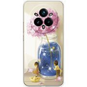 Чохол зі стразами Realme 14 Pro Plus Little Boy and Girl