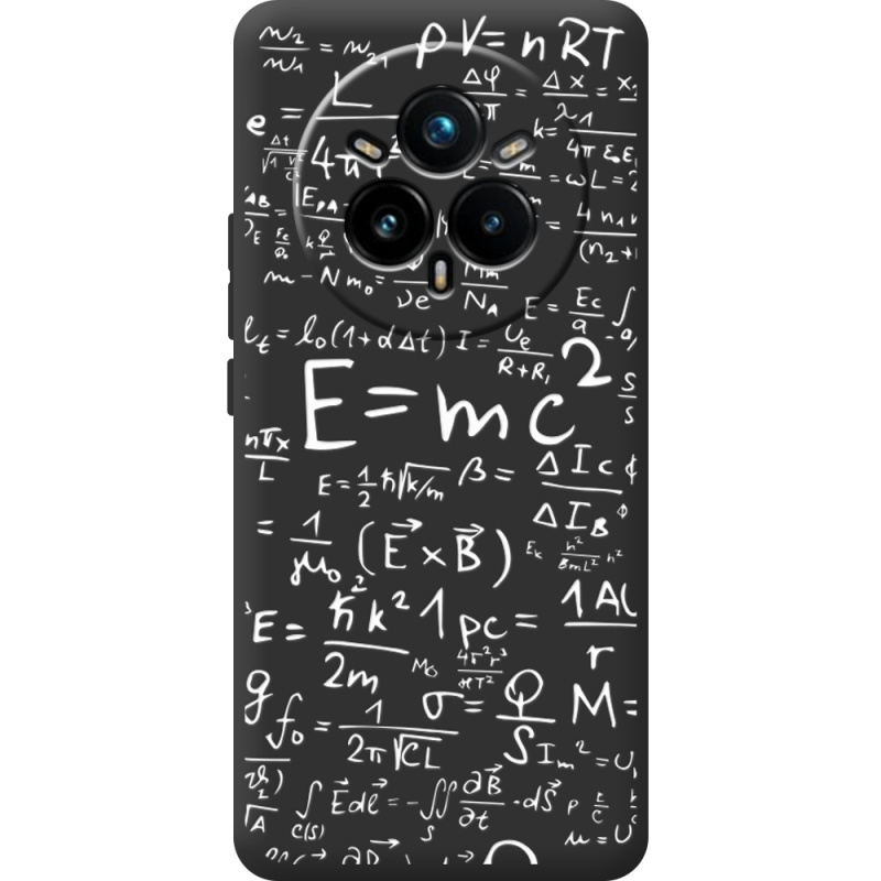 Чорний чохол BoxFace Realme 14 Pro Plus E=mc2