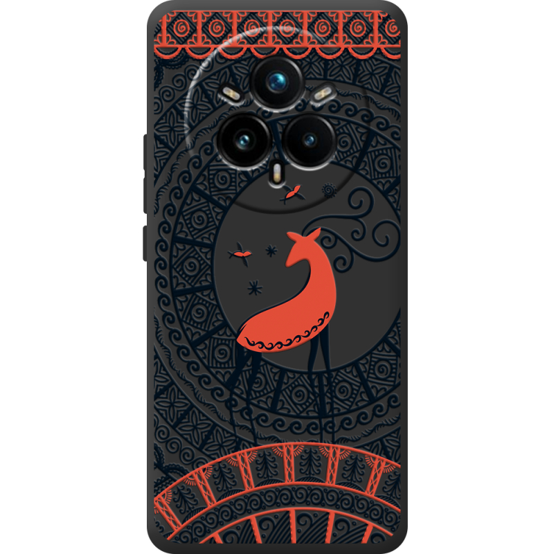 Чорний чохол BoxFace Realme 14 Pro Plus Ornament