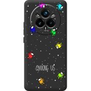 Чорний чохол BoxFace Realme 14 Pro Plus Among Us Invisible