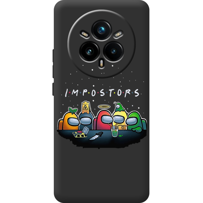 Чорний чохол BoxFace Realme 14 Pro Plus Among Us Impostors