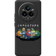 Чорний чохол BoxFace Realme 14 Pro Plus Among Us Impostors