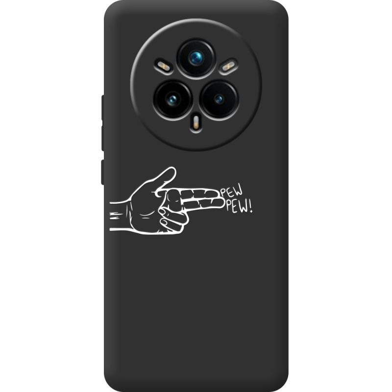 Чорний чохол BoxFace Realme 14 Pro Plus Pew Pew