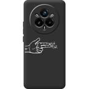 Чорний чохол BoxFace Realme 14 Pro Plus Pew Pew
