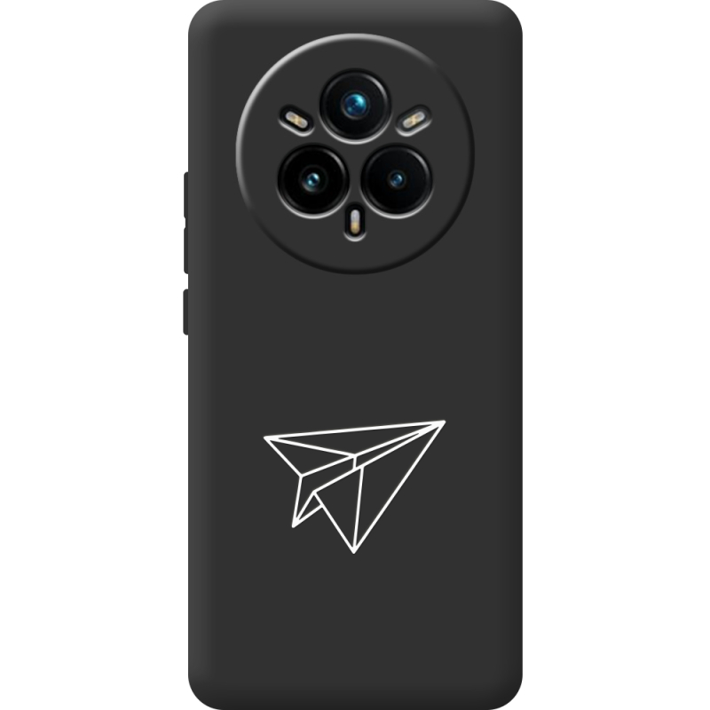 Чорний чохол BoxFace Realme 14 Pro Plus Paper Plane