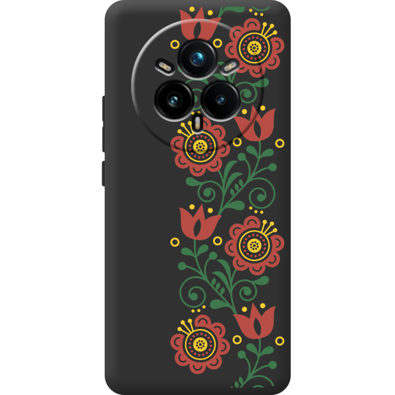 Чорний чохол BoxFace Realme 14 Pro Plus Ethno