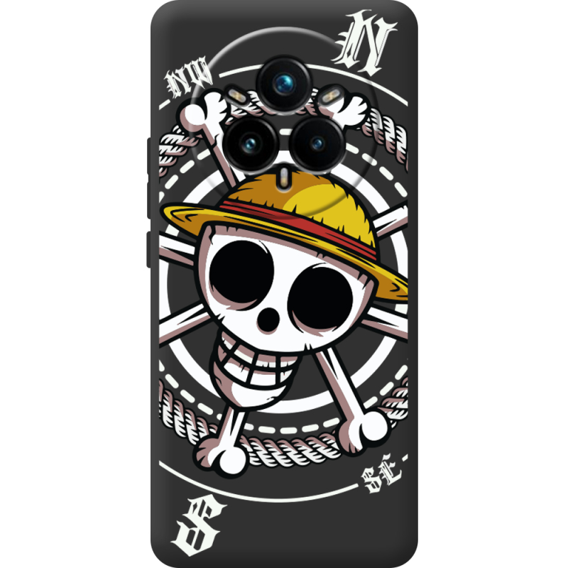 Чорний чохол BoxFace Realme 14 Pro Plus One Piece Компас