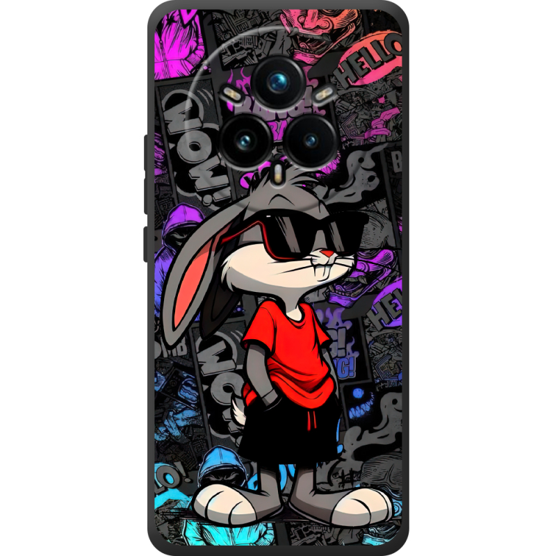 Чорний чохол BoxFace Realme 14 Pro Plus Малий вухань