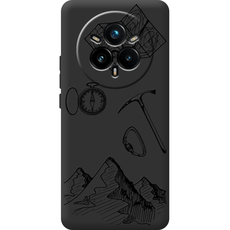 Чорний чохол BoxFace Realme 14 Pro Plus Mountains